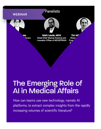  The Emerging Role of AI in Medical Affairs