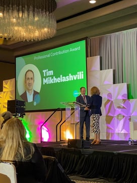 Tim Mikhelashvili MAPS award
