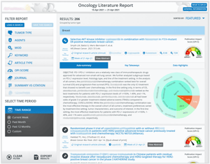 INTELLIGENT LITERATURE MONITORING ENABLES LIFE SCIENCES